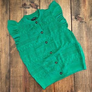 NWT Beautiful Knit Sleeveless Sweater